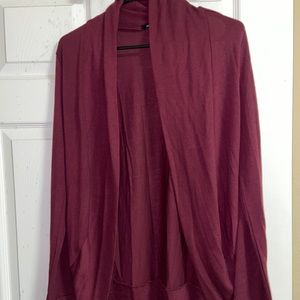 Maroon Cardigan